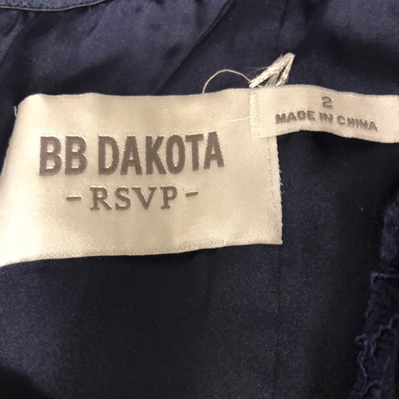 BB Dakota RSVP Navy blue lace cocktail dress - Picture 3 of 5